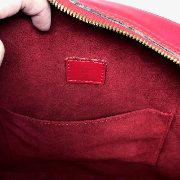 Louis Vuitton Red Leather Epi Voltaire Shoulder Bag - Picture 3 of 15